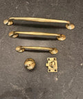 Richmond Unlacquered Brass Cabinet Pulls And Solid Brass Drawer Handles For Kitchen Cabinets And Furniture With Screws Included