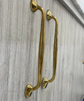 Richmond Unlacquered Brass Cabinet Pulls And Solid Brass Drawer Handles For Kitchen Cabinets And Furniture With Screws Included