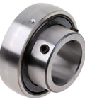 Beefy Industrial Grade Unmounted Ball Bearing SG220EL 1.25 Inch for heavy duty machinery, front view showing sealed design, Rexnord Link Belt.