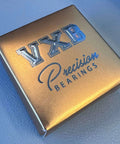 VXB Precision Bearings box showcasing premium quality ball bearing packaging.
