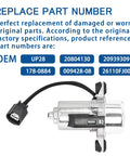Electric Vacuum Pump For Jeep Wrangler JK JKU 2012 2018 And Volvo GM Buick Cadillac Vehicles UP28 Replacement shown with part numbers
