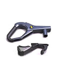 Upright Vacuum Cleaner Handle Grip And Bezel Replacement Part For 1500XP And 1200XP Models, shown disassembled.