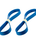 Urethane Band Saw Tires For Rikon 10-3061, Super Duty Wheel Tires Made In USA, blue urethane tires 2-pack, side view