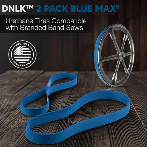 Urethane Band Saw Tires For Jet JWBS-18X Replacement Set, heavy duty, no adhesive needed, 2 pack, fits Jet JWBS-18X, made in USA