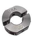 1/2" (0.50") Bore Mountable Two-Piece Clamping Shaft Collar in 303 Stainless Steel