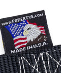 Label on Cam Buckle Tie Down Straps 2 Inch By 12 Foot With Latch Hooks For Motorcycle ATV Trailers And Truck Beds 600 Lb Working Load Limit
