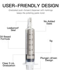 Eight-pack diamond polishing paste kit delivers fast, mirror finishes with 30% diamond concentration across eight grits in 5g syringes