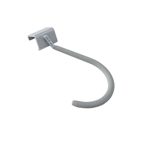 Wall hook for 96 Inch Wide Wall Mounted Utility Storage Rack with 4 Bike Hooks and 20 Regular Hooks in White for Garage Organization