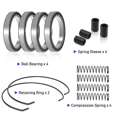 Two Pack One Way Clutch Bearing Kit Fits Multiple UTV Models Including Commander Renegade Outlander 330 400 450 570 650