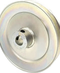 V Belt Pulley Five Eighth Inch Bore Five Inch Outside Diameter Heavy Duty Steel Construction for Lawn Garden Farm Equipment