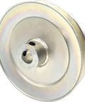 V Belt Pulley Five Eighth Inch Bore Five Inch Outside Diameter Heavy Duty Steel Construction for Lawn Garden Farm Equipment