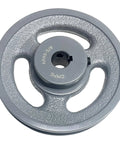 V Belt Pulley 4.75 Inch Outer Diameter With Five Eighth Inch Fixed Bore Cast Iron AK Single Groove For A 3L And 4L V Belts