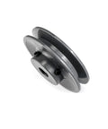 3.75 Inch V Belt Pulley With One Groove Fixed Bore Five Eighths Inch Cast Iron For V Belt 4L A AX Belt Sections Anti Corrosion
