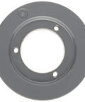 Classical V Belt Sheave for B Belt Section with Three Grooves in Cast Iron, 9.75 Inch Outer Diameter, SK Bushing Required - front view