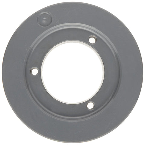 Classical V Belt Sheave for B Belt Section with Three Grooves in Cast Iron, 9.75 Inch Outer Diameter, SK Bushing Required - front view