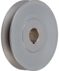 Heavy Duty Bored To Size V Belt Sheave With Quick Detachable Bushings, 4.45 Inch Outer Diameter And 0.875 Inch Bore, TB Wood's BK4778 FHP, Supports One Or Two Grooves, Up To 15 HP, Lightweight And Efficient