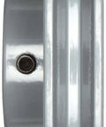 Side view of Bored-To-Size V-Belt Sheave For Classic V-Belt Drives, 5.45 In Outside Diameter, 0.5 In Bore, Single-Groove Cast Iron Housing.