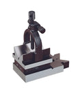 V Block And Clamp Set With Hardened Precision Ground Surfaces And Tapped Mounting Holes For Milling Drilling Grinding And Layout Work One And Five Sixteenths Inch Capacity Starrett Machinist Grade