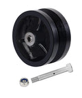 V Groove Cast Iron Wheel 4 By 1.5 Inches With 600 Pound Load Capacity Built For Slide Gates And Rolling Doors On V Track