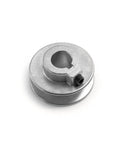 V Groove Drive Pulley With Two Inch Diameter And Five Eighths Inch Bore Die Cast Z3A Zinc Alloy Durable Belt Pulley Fits 4L A Belts