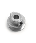 Heavy Duty 1.75 Inch V Groove Drive Pulley For 4L Belts, 1/2 Inch Bore, Zinc Alloy Die Cast Z3A, top view, by Terre Products