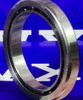 VAA10CL0 Thin Section Bearing - Slim 1" x 1.375" x 0.188" inch, chrome steel, side view showcasing slim profile.