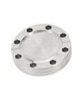 Vacuum Blind Plate SS304 316L for CF63 CF80 CF100 CF160 CF200 Flanges, round stainless steel plug for sealing ConFlat ports