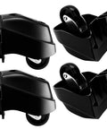 Foot Caster And Caster Wheel Kit For 6 Gallon And 16 Gallon Wet Dry Vacuums Plate Casters Set Of 4 Compatible With Ridgid WD Series