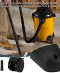 Heavy Duty Caster Wheels With Caster Foot Kit For Shop Vac A And B Cleaners Replacement Parts 8568000 8568009 8568010 8568011