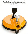 Side view of Adjustable Height Countertop Leveler Pro with thick alloy and vacuum suction grip