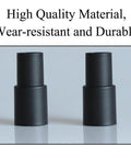 Two Piece Universal Vacuum Hose Adapter Kit That Really Works With Reducer Attachments Converts 1.26 Inch To 1.37 Inch Dust Hose Port