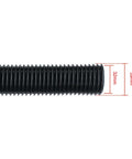 Close-up of 1 Meter Universal Vacuum Cleaner Thread Hose Soft Pipe Bellows With Inner Diameter 32mm Outer Diameter 39mm Vacuum Parts