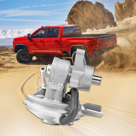 Beefed Up Vacuum Pump Replacement For Chevrolet Tahoe Express 2500 3500 Suburban C1500 C2500 K1500 K2500 Yukon Savana GMC P3500 1996 1999 65L V8 With OE 904801 12562793 97288505 Fits Express Vans By Orceed with off-road truck background