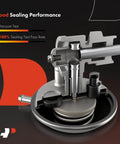 Diagram of Premium Vacuum Pump For Ford F Series Trucks And Econoline Vans 1994 1995 7.3L V8, highlighting sealing performance.