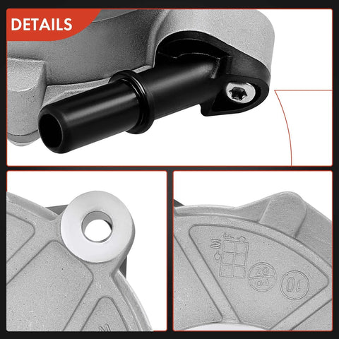 Close-up details of Vacuum Pump Replacement For Ford And Lincoln Vehicles With 3.5L V6 Engine Direct Fit For F 150 2013 2018 Expedition 2015 2017