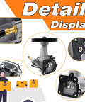 Detail display of Plug And Play Vacuum Pump Replacement For 2015 2020 Cadillac Escalade, with close-ups of components
