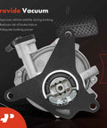 Jeep Dodge Fiat vacuum pump replacement provides vehicle stability and reduces brake failure risk.