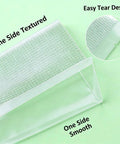 Beefy Heavy Duty Vacuum Sealer Bags 30 By 40 Cm 25 Pack 0.22mm 7-Layer Co-Extrusion showing textured and smooth sides, BPA free