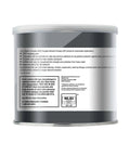 Back label of Valvoline - VV986 Moly-Fortified Gray Full Synthetic Grease 1 LB with usage instructions and specifications