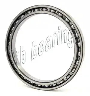 VB020CP0 Thin Section Bearing 2x2 5/8" x 5/16" inch, steel ball bearing with open design and brass cage.