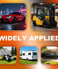 Application scenarios for Two Pack 200 Ml Steel Manual Oil Dispenser Cans With Durable Metal Spout for vehicles, machinery, and outdoor use.