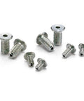 ✝️ 10-Pack Made in Japan SVSHS-M6-16 NBK 6mm Socket Head Cap Vacuum Vented Screws in various sizes, featuring a ventilation hole.