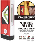 Three Piece Torpedo Level Set With 9, 24, And 48 Inch Aluminum Levels Built Tough For Any Job Site Featuring Verti-Site side view