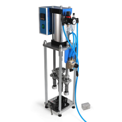 Vertical Injection Molding Machine For Small Batches ICZW Semi Automatic Pneumatic Plastic Press With Bench Vise 110V