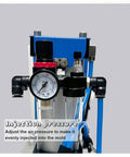 20G Vertical Injection Molding Machine For ABS PVC PP PC PET Polymers 110V with adjustable pressure control gauge