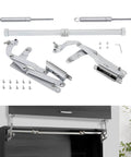 Cabinet Door Hinge, Folding Lifting top Table Vertical Swing Lifting Pillar Pneumatic arm displayed with installation view