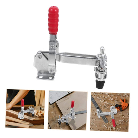 Two Pack Vertical Toggle Clamp Welding Fixture for Quick Release and Heavy Duty Hold Down in Welding and Metalworking