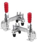 Two Pack Vertical Toggle Clamp Welding Fixture For Quick Release And Heavy Duty Hold Down In Welding And Metalworking