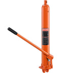 Heavy Duty 3 Ton Hydraulic Long Ram Jack For Engine Hoists And Garage Cranes With Clevis Base Slow Release Lift And Adjustable Height