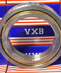 VG040CP0 Slim Thin Section Bearing 4" x 6" x 1" inch with brass cage and chrome steel, front view